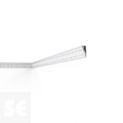 Cornisa / Moldura Techo Poliestireno E-21 2 m 65x30