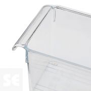 Cubeta Organizadora Nevera Nº 10 Transparente 11x37x10  cm