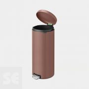 Cubo de Pedal Newicon Satin Taupe 30l