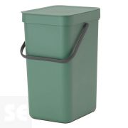 Sort & Go, Cubo de Desperdicios Verde Abeto 12 l