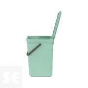 Sort & Go, Cubo de Desperdicios Jade Green 12 l