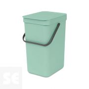 Sort & Go, Cubo de Desperdicios Jade Green 12 l