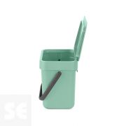 Sort & Go, Cubo de Desperdicios Jade Green 3 l