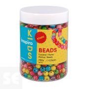 Cuentas Plástico Redondas Estrella Colores Surtidos