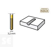 Fresa Dremel Premium Carburo Tungsteno Nitruro Titanio 3,2 Mm. 9903 Max