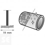 Cepillo de Acero Limpiar y Pulir 19mm. Dremel 530 (2u.)