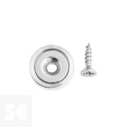 Imán Neodimio con Agujero Redondo 20x6x4,5 mm . Fuerza 10,5 kg (1u.)