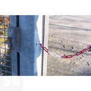 Imán Neodimio con Gancho Cerrado M5 diámetro 25 mm. Fuerza 21 kg (1u.)