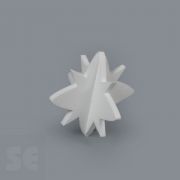 Estrella de Porexpan puntiaguda