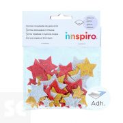 Estrellas de Goma Eva Adhesiva 47, 35, 22 y 17mm. 32u. 98612