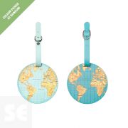 Etiqueta Maletas Mundo
