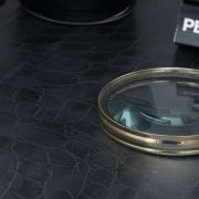 Vinilo Adhesivo Cuero Negro 45cmx2mt