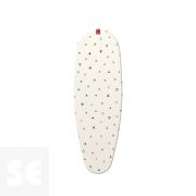 Funda Planchar Elastica Muletón Resina Titanio 127x51