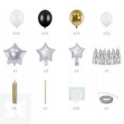 Guirnalda de Globos Estrellas 167x135 cm