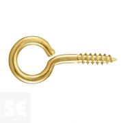 Hembrilla Cerrada Madera Latón 3,8x25x12 mm (6 uds.)