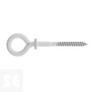 Hembrilla Cerrada Madera Blanco 5,0x62x14 mm (6 uds.)