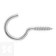 Hembrillas Galvanizadas 50 mm 3,3x50 (6 uds.)