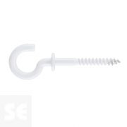 Hembrilla Abierta Madera Blanco 5,0x75 mm (8 uds.)