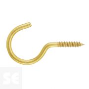 Hembrilla Abierta Madera Latón 3,3x50 mm (6 uds.)