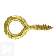 Hembrilla Cerrada Madera Latonada 4,0x20x10 mm (6 uds.)