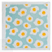 Paño Cocina Huevos Fritos Blanco 50x50 cm
