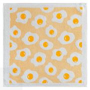 Paño Cocina Huevos Fritos Blanco 50x50 cm