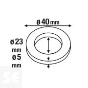Juego de imanes de Neodimio 40 mm (1 ud.)