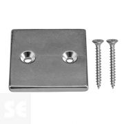 Juego de imanes de Neodimio 40x40 mm Máx. 16 kg (1 ud.)