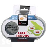Set 2 Cuece Huevos Doble Micro