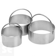 Set 3 Moldes Emplatar Redondos