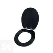 Tapa y Asiento WC Amortiguada Modelo Piano Black