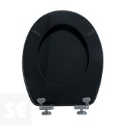 Tapa y Asiento WC Amortiguada Modelo Piano Black