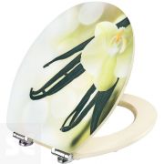 Tapa y Asiento WC Amortiguada Modelo Vanilla Cream