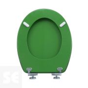 Tapa y Asiento WC Amortiguada Modelo Black Stone