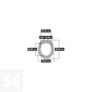 Tapa y Asiento WC Amortiguada Modelo Black Stone