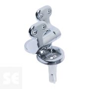 Tapa y Asiento WC 3D Cromado Amortiguada Modelo Vip