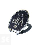 Tapa y Asiento WC 3D Cromado Amortiguada Modelo Vip