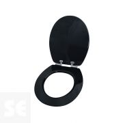 Tapa y Asiento WC 3D Cromado Amortiguada Modelo Vip