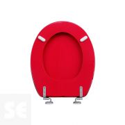 Tapa Asiento WC Telo Rojo Pálido