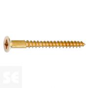 Tornillos para Madera 4x30mm. Pozidrip Pz Cabeza Avellanada Din 7997 Latón (16u.)