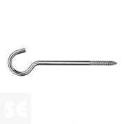 Hembrilla Techo Abierta 4x70mm. con Rosca de Madera Galvanizado Ceiling Hooks (8u.)