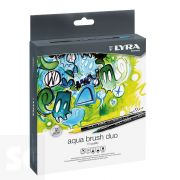 Rotuladores Lyra Aqua Brush Duo Est. 36 Uds.