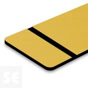 Lámina Plástico Laminado / Metálica bicapa para láser int-ext