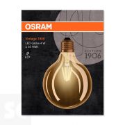 Lámpara Globo Fil Led Vintage 7w 2400k