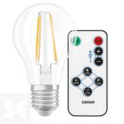 Lámpara Estándar Cristal Led Regulable C/Mando 7w 2700k 806lm