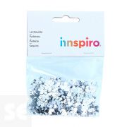 Lentejuelas Flores Plateadas 11mm. 14gr. 99708