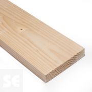 Listones de abeto : Listón de madera de abeto canto vivo 2x2cm