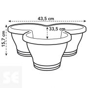 Maceta Jardín Vertical Bison