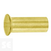 Manguitos Latón M4x14 mm Cuzn (6 uds.)