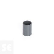 Manguito de PVC gris encolar